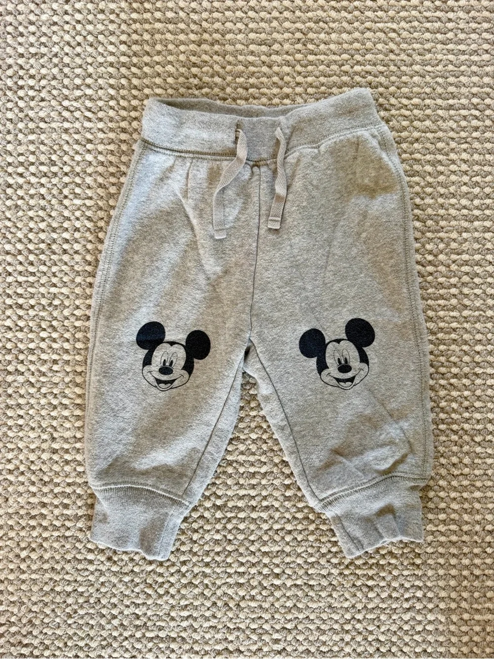 Baby Gap Mickey Mouse Lined Jogger Set | 12–18 Months